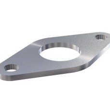 Фланец нержавеющий резьбовой овальный Ду 8 Ру 6 AISI 316 8 мм DIN 2558