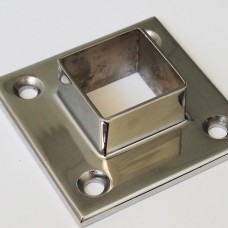 Фланец нержавеющий приварной встык с шипом квадратный Ду 10 Ру 16 AISI 304 10х14х15х12 мм ГОСТ 12821-80