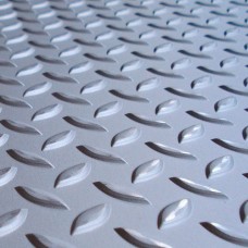 Лист нержавеющий рифленый г/к чечевица 03Х21Н21М4ГБ 4 мм ГОСТ 8568-77